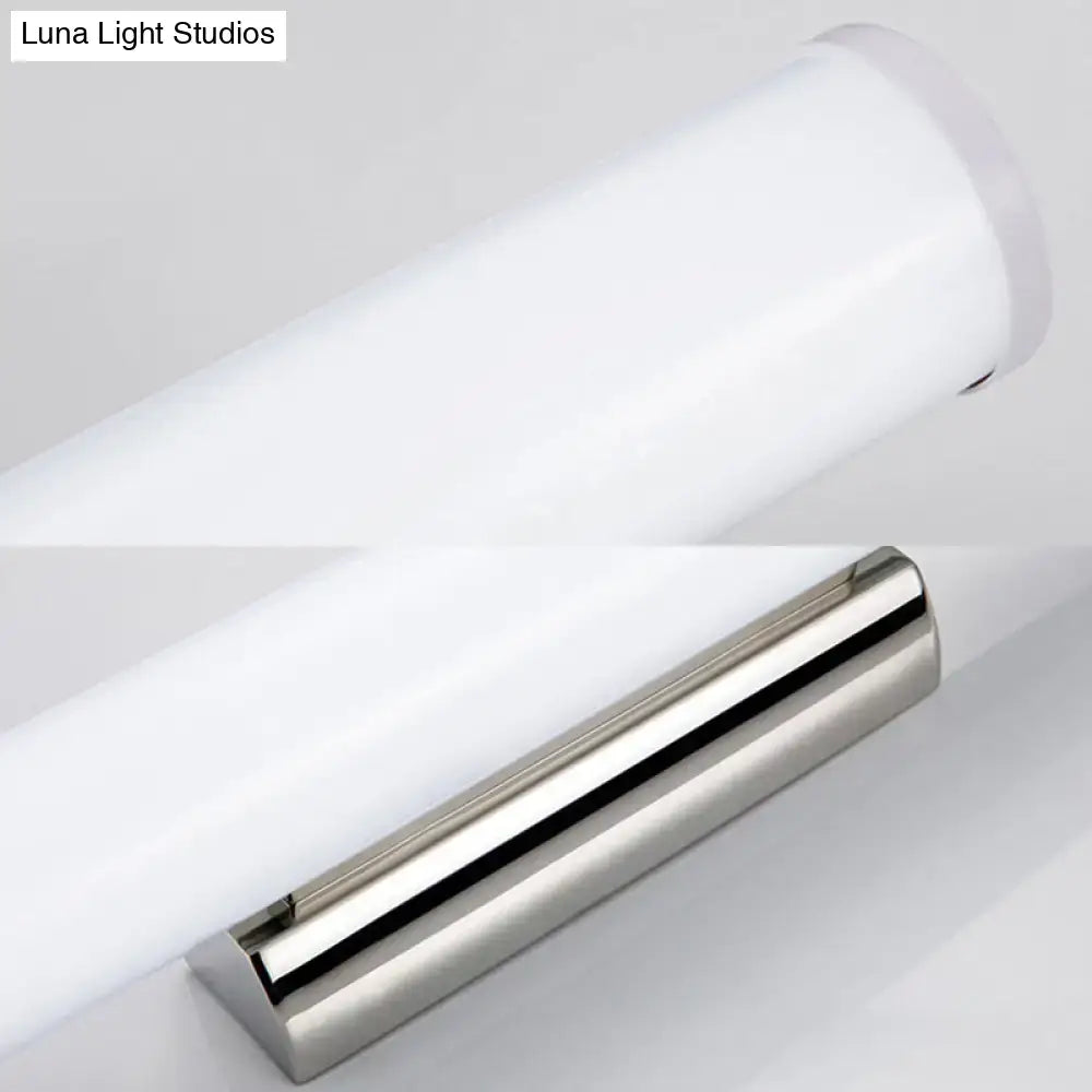 Modern black & white led vanity mirror light bathroom sconce