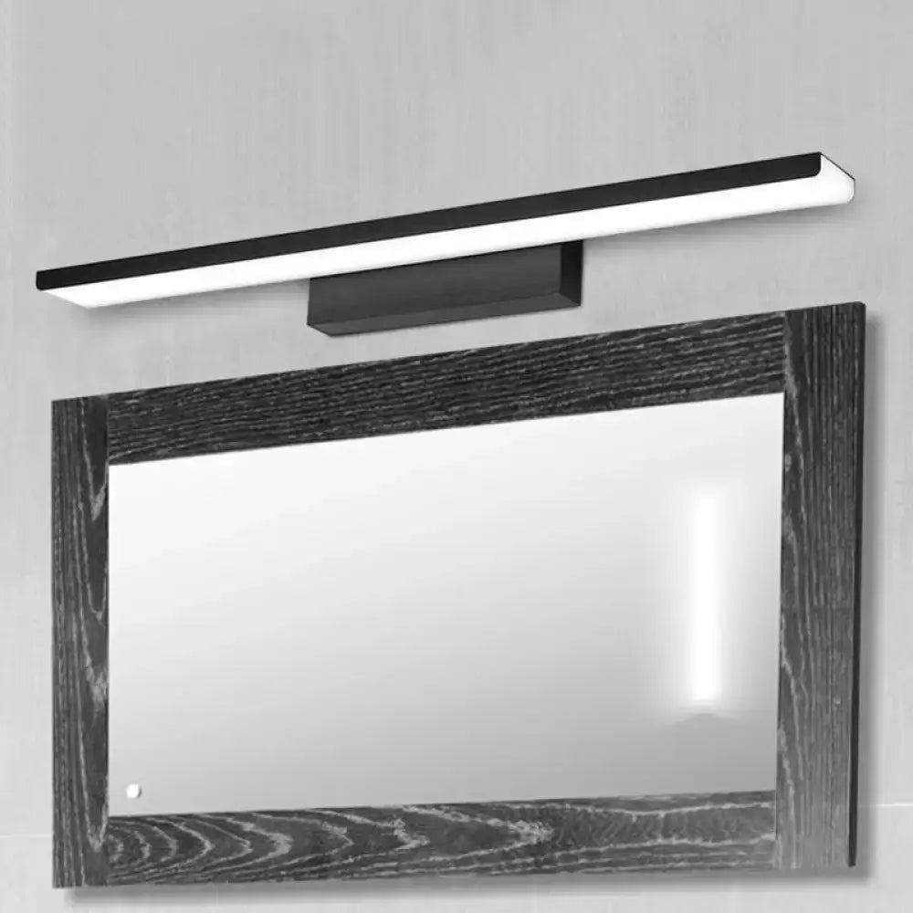 Modern black & white led wall light bathroom fixture 110v-120v