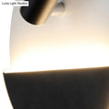 Modern black & white round wall lamp – bedroom led spotlight