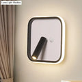 Modern black & white warm light wall sconce – bedroom led light