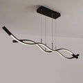 DecorBites™ Wave Shaped Aluminum Pendant Lamp - Minimalistic Dining Room Island Lighting
