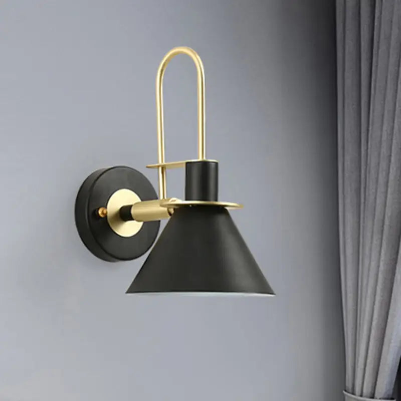DecorBites™ Modern Nordic Pyramid Wall Sconce Light for Study Room and Bedroom