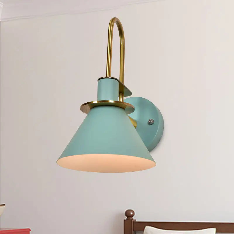 DecorBites™ Modern Nordic Pyramid Wall Sconce Light for Study Room and Bedroom
