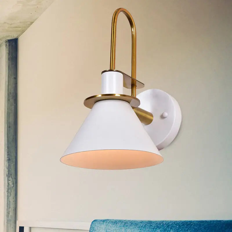 DecorBites™ Modern Nordic Pyramid Wall Sconce Light for Study Room and Bedroom