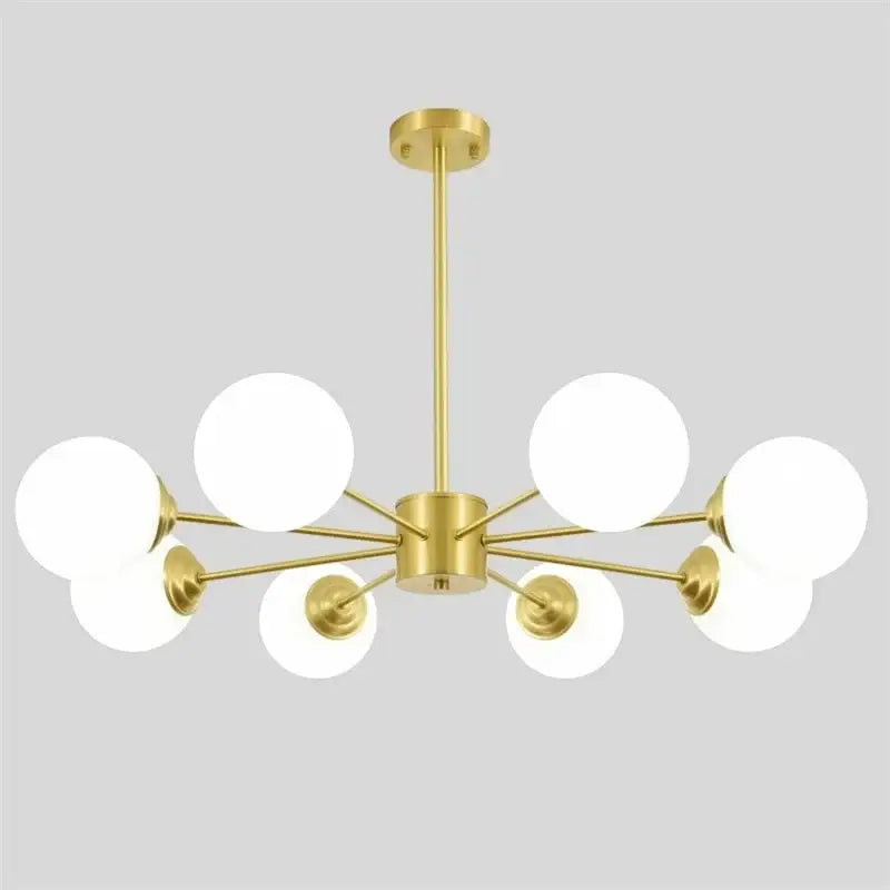 DecorBites™ Glass Ball Pendant Lights: Modern LED Hanging Lamp for Home, Restaurant, Bar, and Cafe