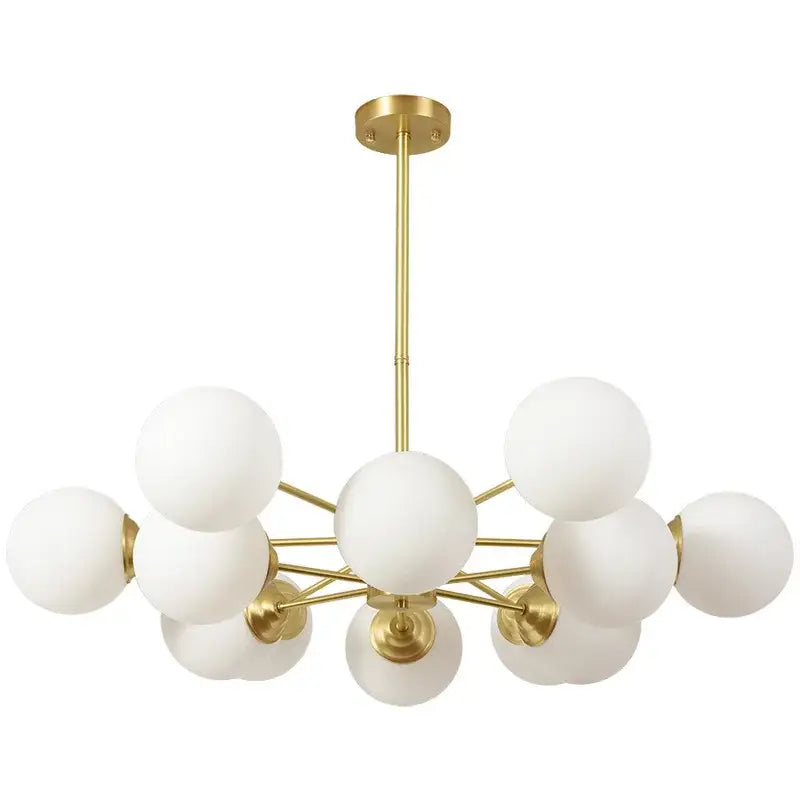 DecorBites™ Glass Ball Pendant Lights: Modern LED Hanging Lamp for Home, Restaurant, Bar, and Cafe