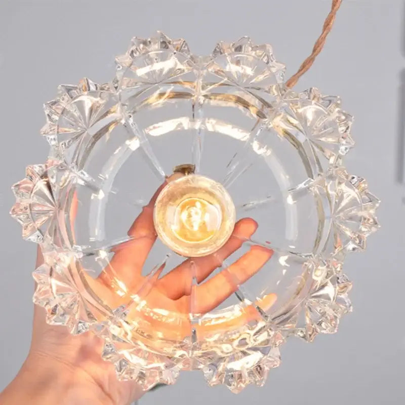 DecorBites™ Brass Glass LED Pendant Light: Nordic Modern Simple Home Decor Hanging Lamp