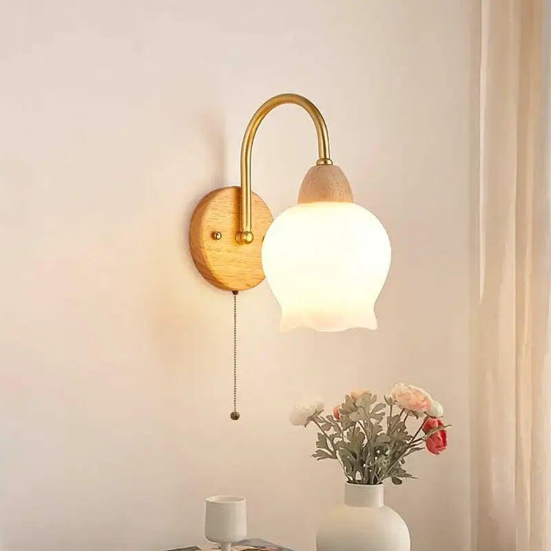 DecorBites™ LED Wall Lamps: Nordic Modern Design for Home Decor, Living Room, Bar, Stair - Pull Chain Switch