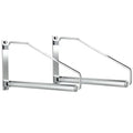 DecorBites™ Brass Gold Wall Clothing Hanger Holder Organizer Rack for Folding Drying