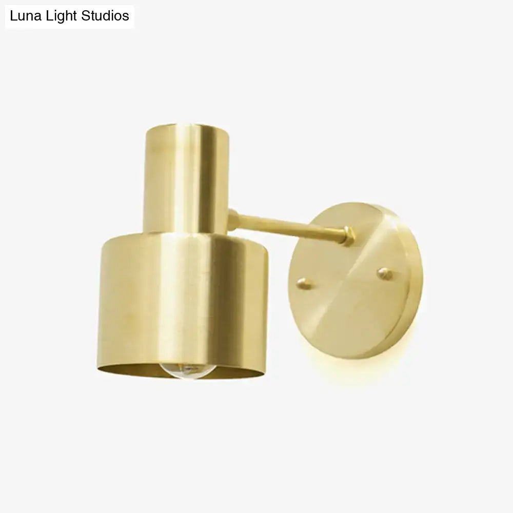DecorBites™ Modern Brass Grenade Shade Wall Sconce - Head Corridor Wall Light