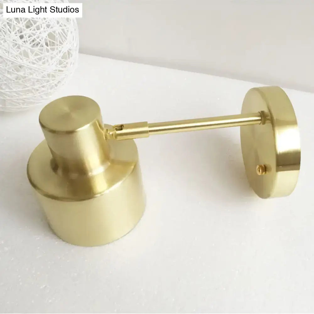 DecorBites™ Modern Brass Grenade Shade Wall Sconce - Head Corridor Wall Light