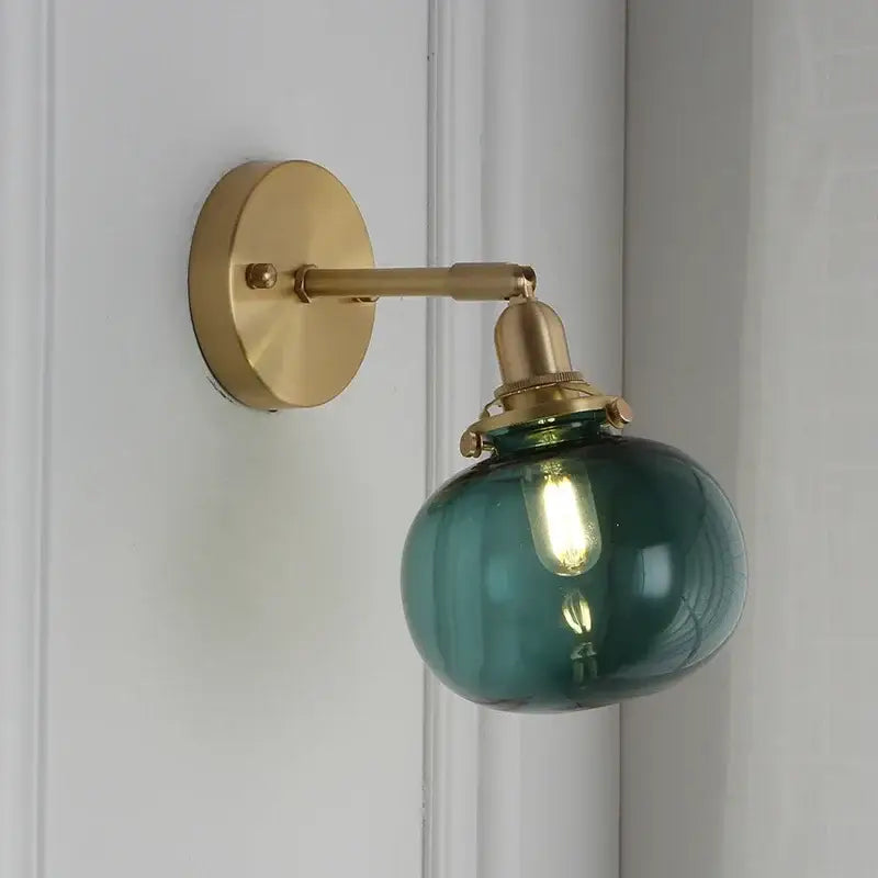 DecorBites™ Glass Ball Wall Sconce Modern Wandlamp Stair Light for Bedroom Bathroom Mirror