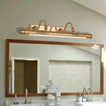 DecorBites™ Modern Brass Wall Mounted Lamp with LED Vanity Lighting and 2 Arms