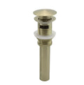 Modern brushed gold basin faucet bathroom textured square handle