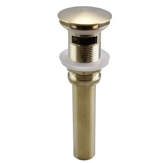 DecorBites™ Brushed Gold Swivel Faucet for Bathroom Basin, Hot Cold Water Sink Crane