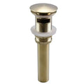 DecorBites™ Brushed Gold Swivel Faucet for Bathroom Basin, Hot Cold Water Sink Crane