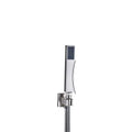 DecorBites™ Brushed Nickel Handshower Set with Stainless Steel Hose & Wall Bracket