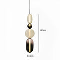 DecorBites™ Candy Glass Ceiling Hanging Chandelier for Loft Living Room