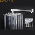 Modern chrome 12 inch stainless steel rain shower head bathroom