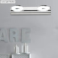 Modern chrome 2/3 head bathroom wall lighting fixture