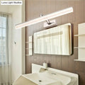 DecorBites™ Adjustable LED Vanity Light in Modern Chrome - Acrylic Linear Design, Warm/White Light Option - 16"/23.5"/31.5" Wide