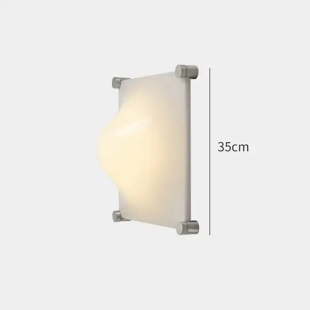 Modern chrome and glass bolla wall sconces light bedroom lamp
