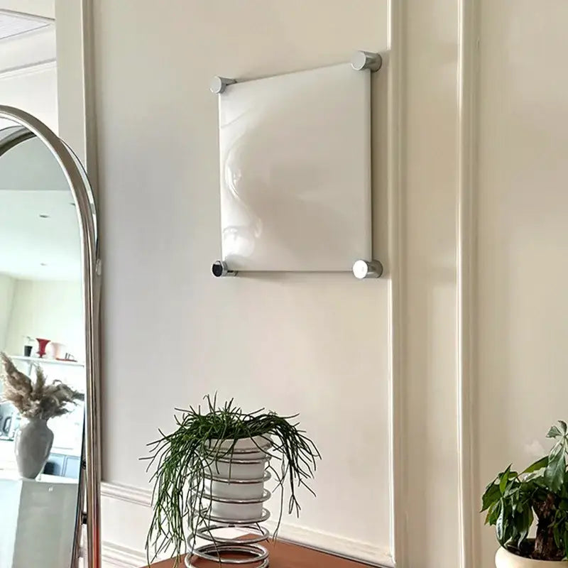 Modern chrome and glass bolla wall sconces light bedroom lamp