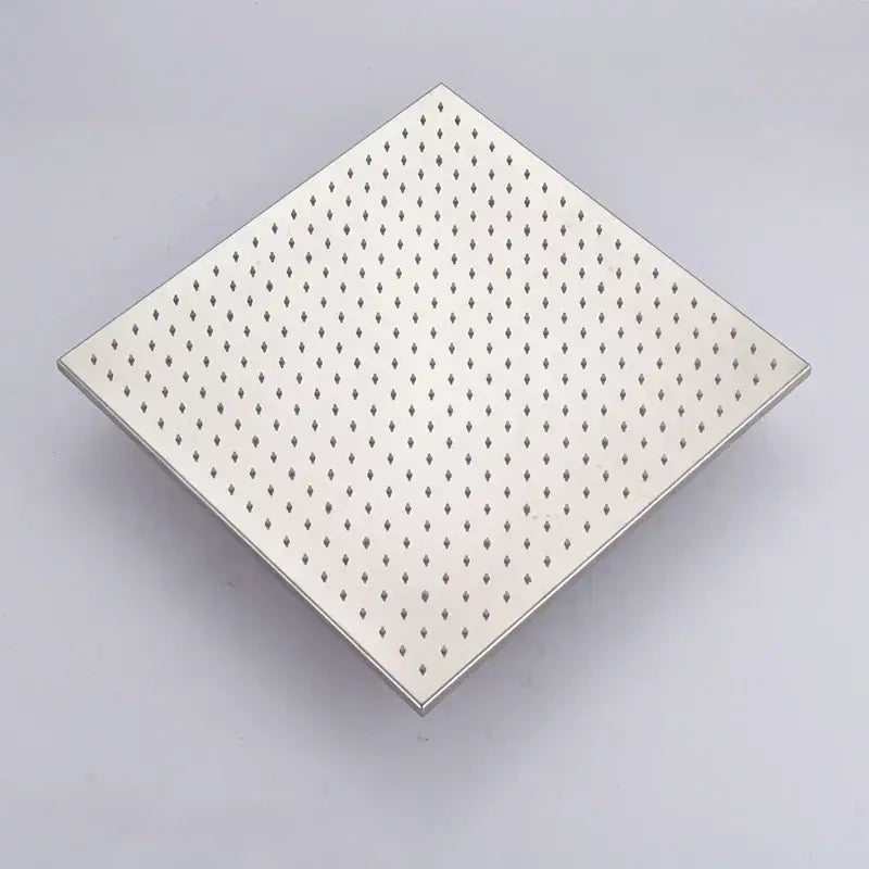 DecorBites™ 20" LED Rainfall Shower Head in Chrome & Brushed Nickel