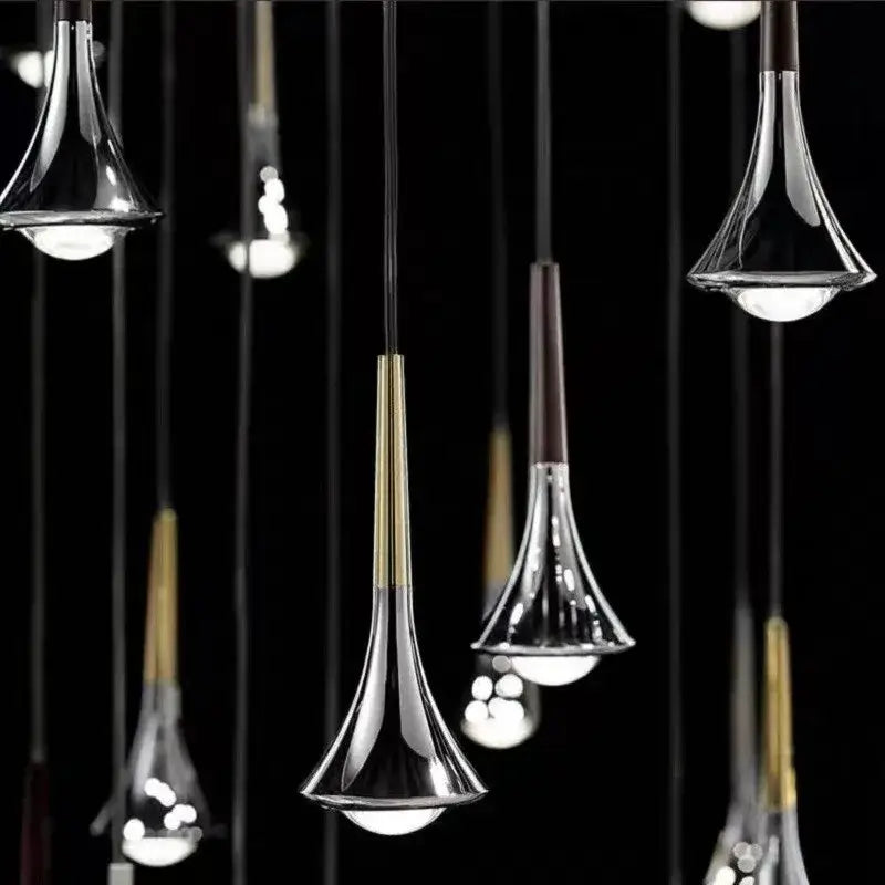 DecorBites™ Lodes Rain Pendant Lamp LED Light Danish Design Bedroom Living Room Decor