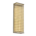 Modern chrome crystal led wall sconce living room bar light