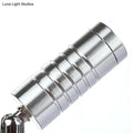 Modern chrome mini tubed wall lamp – bathroom warm & white lighting