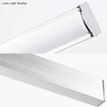 DecorBites™ Simple Style Aluminum LED Sconce Wall Light in Chrome, customized Width (19"/23") - Warm/White Light