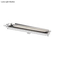 Modern chrome rotatable stainless steel led wall light bathroom sconce