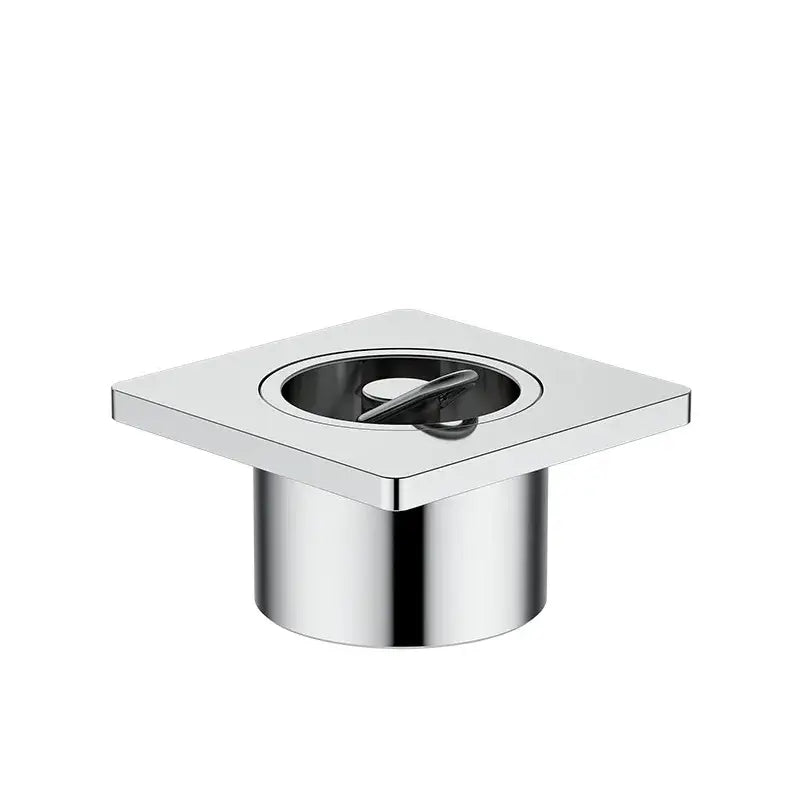DecorBites™ Brass Chrome Swimming Pool Fishbowl Drain, Superior Quality, High Waterflow