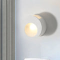 DecorBites™ Modern Gypsum Wall Sconce Lamp - 1 Light LED Wall Lighting in White for Living Room