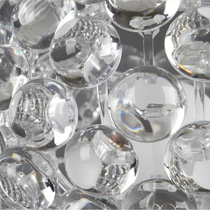 DecorBites™ Caboche LED Chandelier: Artistic Nordic Acrylic Pendant Light for Living Room & Restaurant