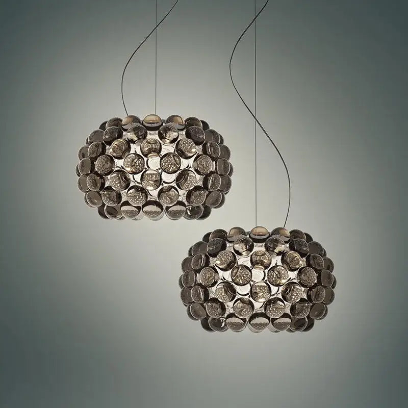 DecorBites™ Caboche LED Chandelier: Artistic Nordic Acrylic Pendant Light for Living Room & Restaurant