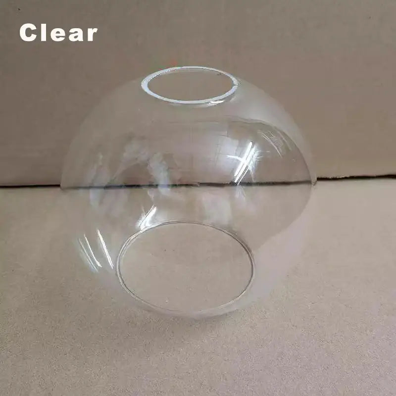 Modern clear glass ball lampshade for living room pendant lights