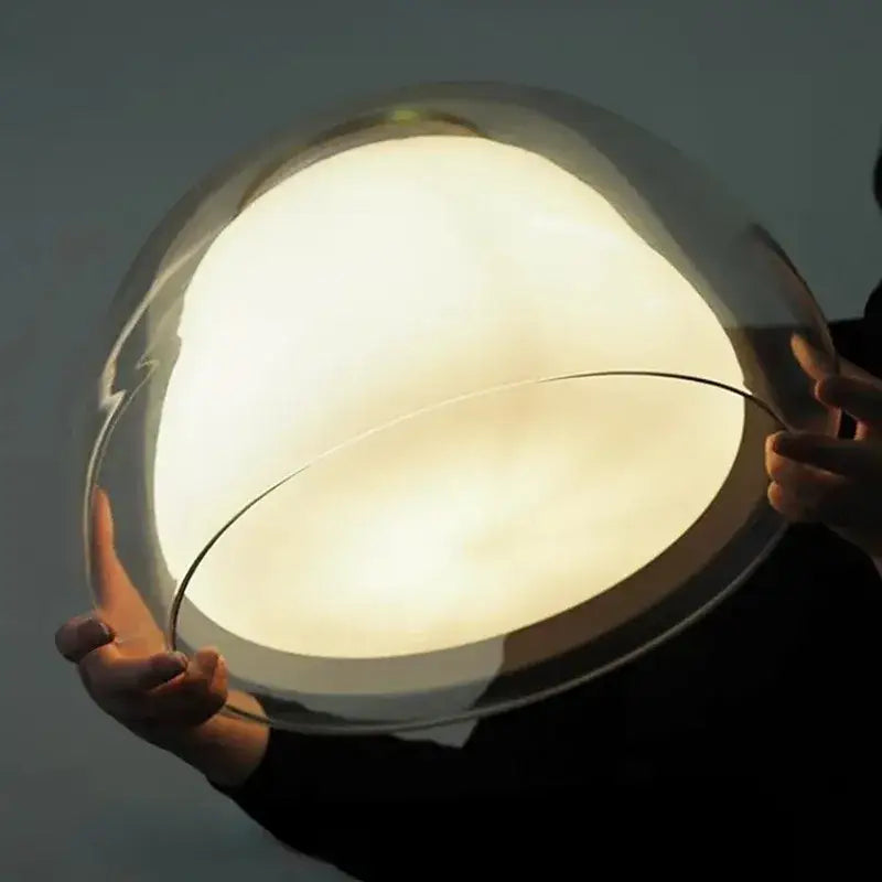 DecorBites™ Glass Jelly Pendant Lamp: Minimalist Luxury Design for Home Living Room Bedroom