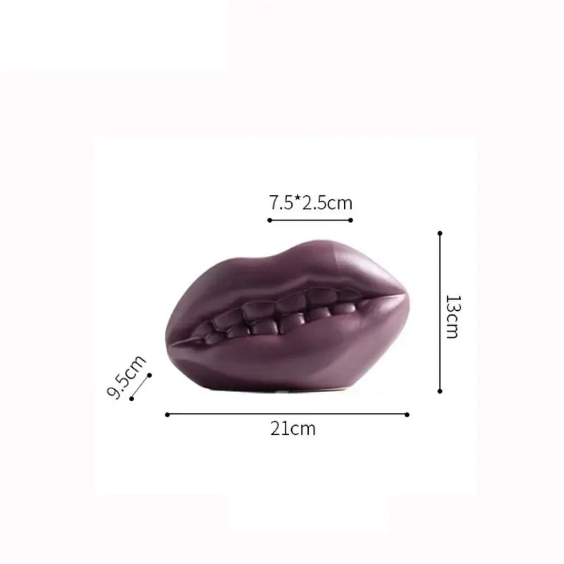 Modern coral ceramic vase decorbites ceramic living room face design