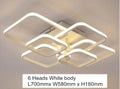 Modern crystal ring acrylic ceiling lights for living room
