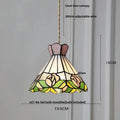 Modern flower white & amber clear glass led pendant light dining room