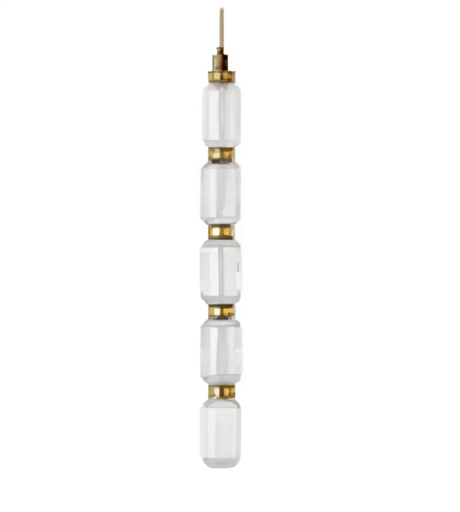 DecorBites™ Glass Chandelier: Elegant Lighting for Home, Restaurant, Bar, and Study Room