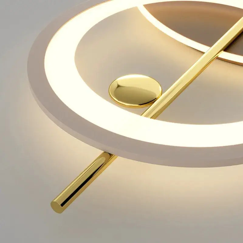 Modern geometric decorbites led wall sconce bedroom atmosphere light