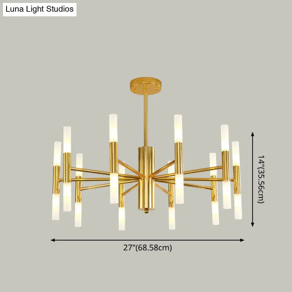 DecorBites™ Modern 20-Light Acrylic Ceiling Lamp for Dining Room or Kitchen Island