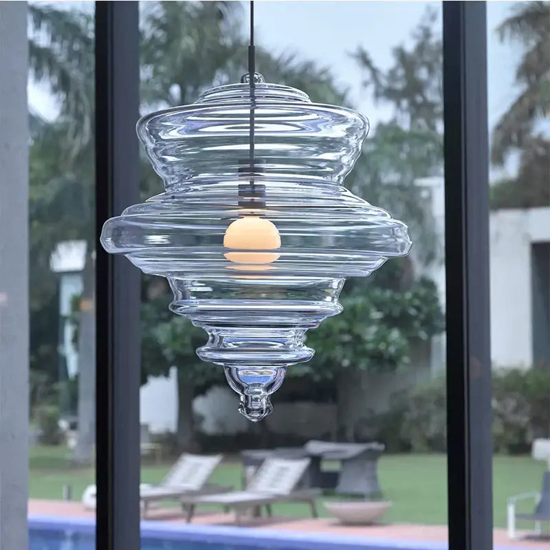 Modern gold and white decorbites glass chandelier dining room light