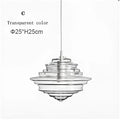 Modern gold and white decorbites glass chandelier dining room light