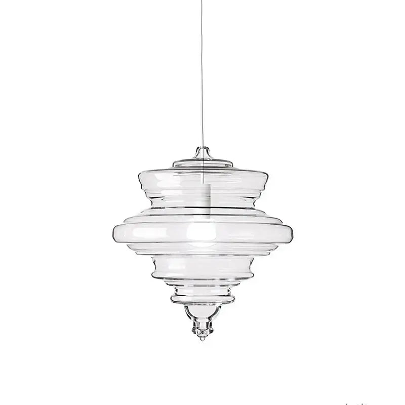 Modern gold and white decorbites glass chandelier dining room light