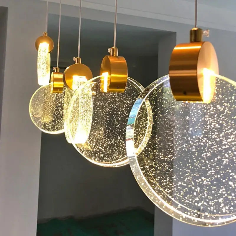 DecorBites™ Attic Crystal Chandelier for Living Room Dining Room Stair Lamp