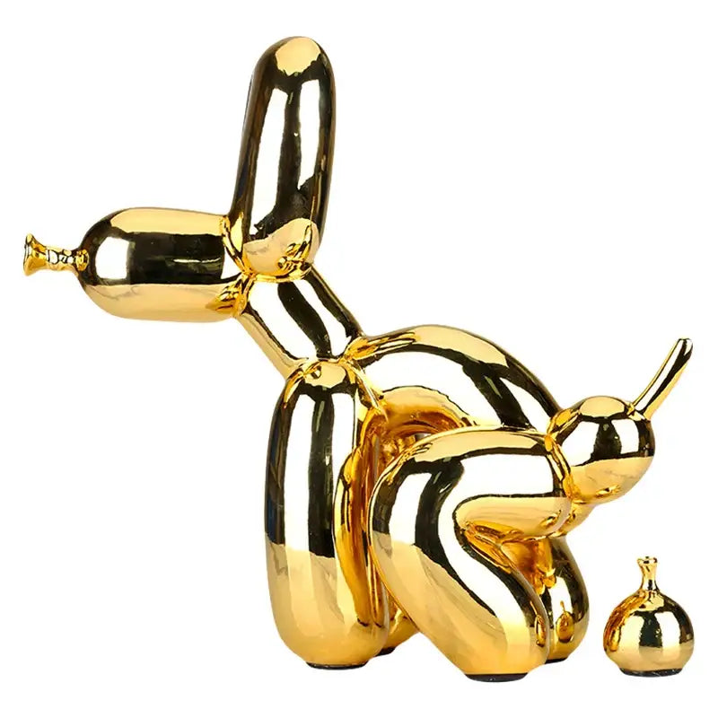 DecorBites™ Balloon Dog Statue: Modern Nordic Resin Art Sculpture for Home Decor